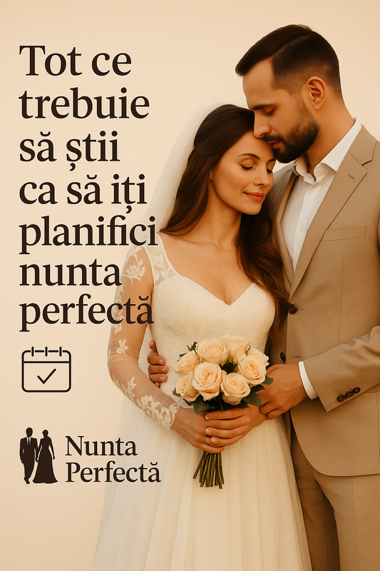 Cus complet - Tot ce trebuie să știi ca să îți planifici nunta perfectă